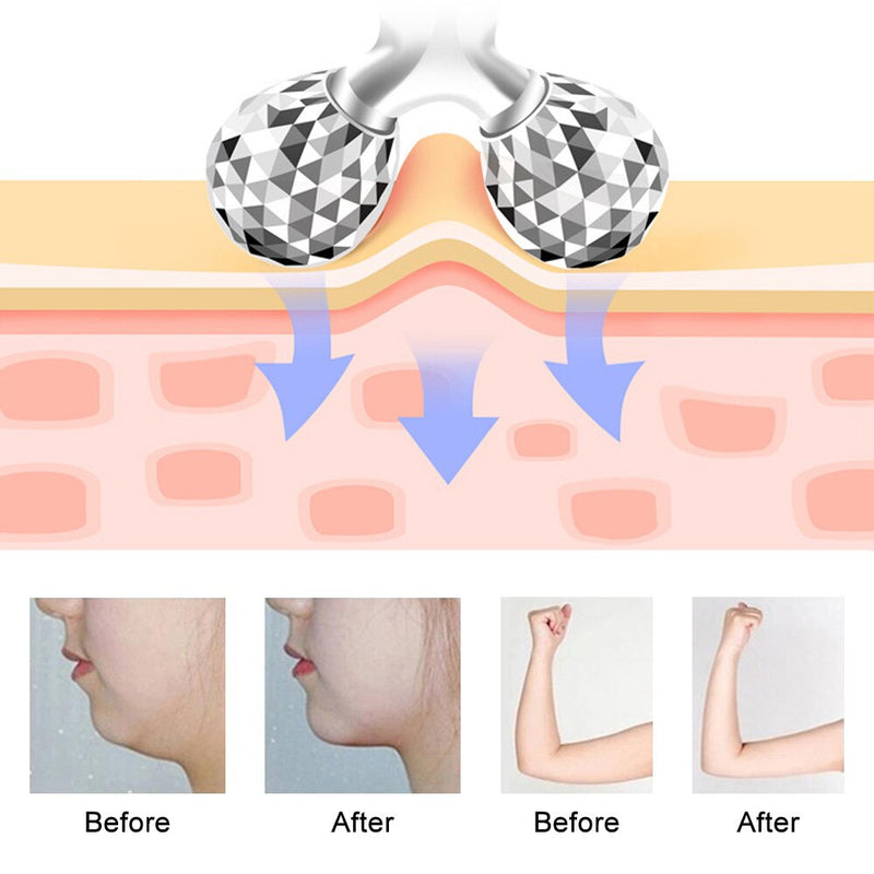 ROLLER ABS TITANIUM AUREOS • MASSAGEM FACIAL