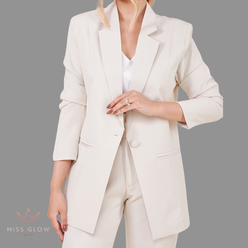 Blazer Feminino Aura Prime {PAGUE 1 LEVE 3} + PRESENTE EXCLUSIVO