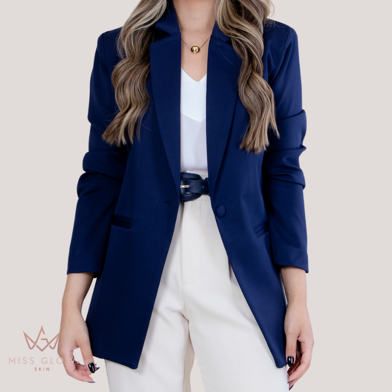 Blazer Feminino Aura Prime {PAGUE 1 LEVE 3} + PRESENTE EXCLUSIVO