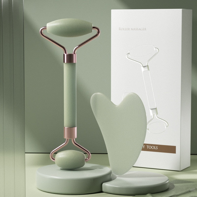 KIT ROLLER + PEDRA • MASSAGEM FACIAL